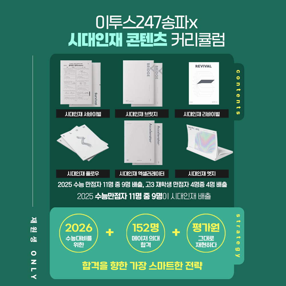 이투스247학원 송파점, 2027 재...