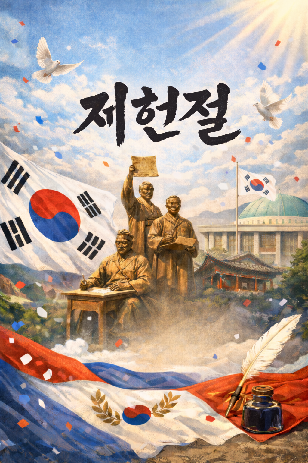 제헌절, 18년 만에 다시 쉰다…공휴...