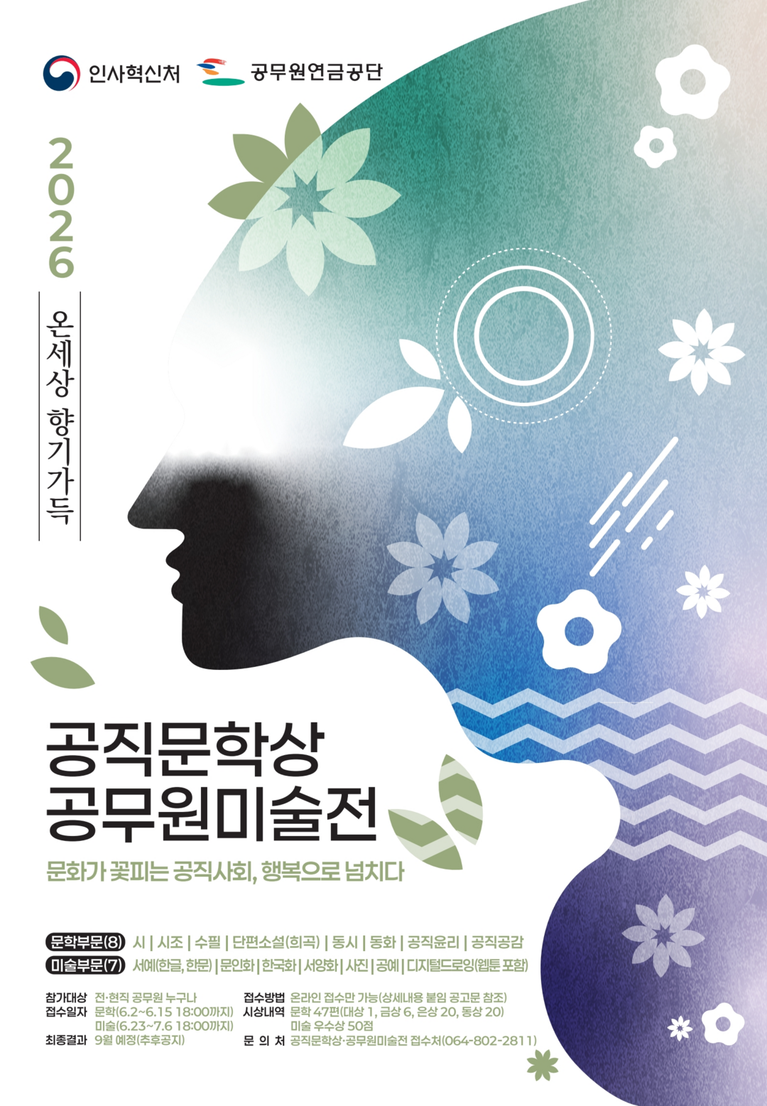 시 쓰는 공무원·그림 그리는 공직자 찾는다…공무원예술대전 6월 접수 시작