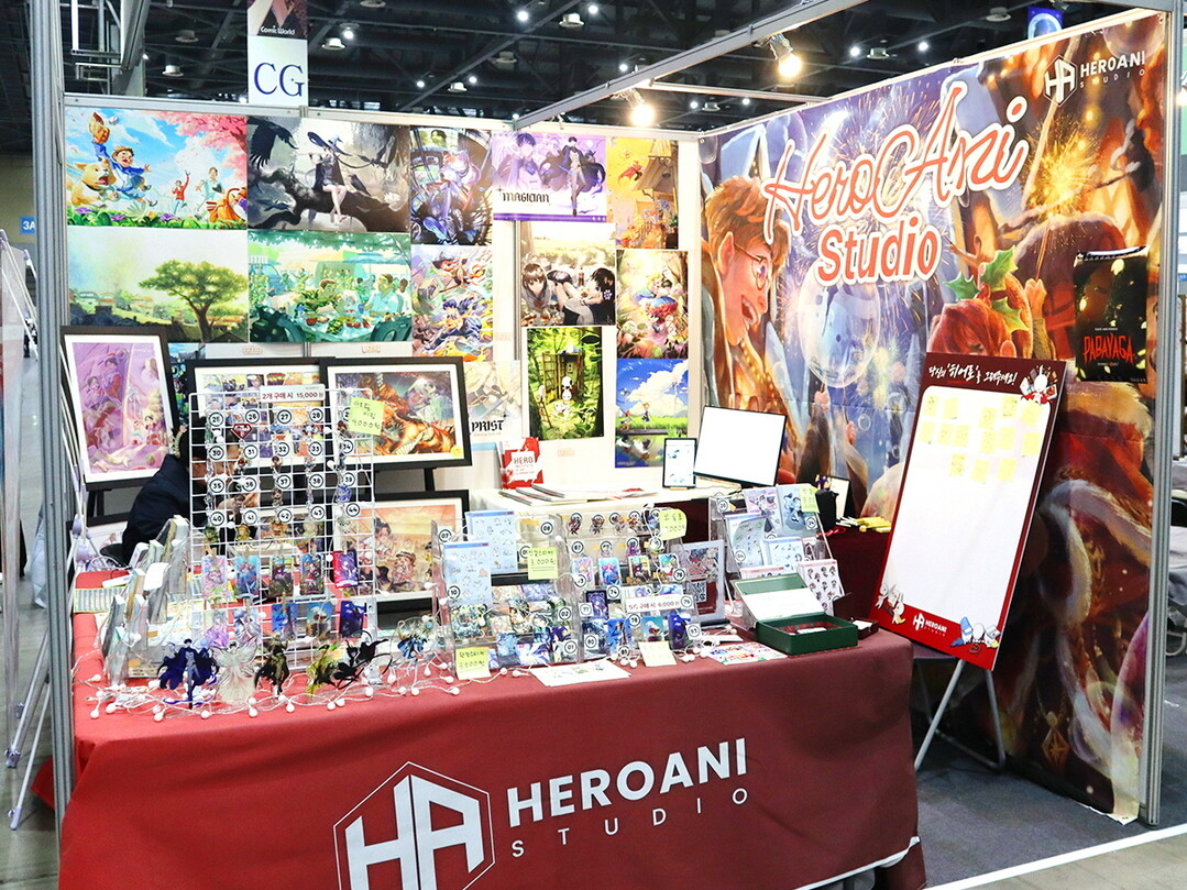 히어로애니, 코믹월드서 'K-...