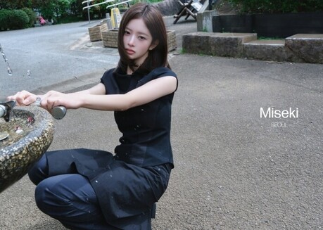 미세키서울, 성수 팝업 오픈…아이브 레이 참여한 H/S 컬렉션 선보여