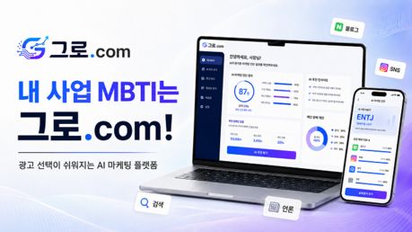 미도리마케팅, AI 광고 플랫폼 그로.com서 ‘마케팅 MBTI’ 서비스 출시
