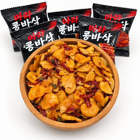 케노샤, 마라 누에콩 스낵 ‘마라콩바삭’ 와디즈 펀딩 385% 달성